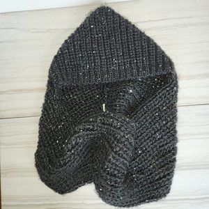 Hooded Cowl, Infinity Scarf, Chunky Cowl Hood, Winter Scarf, Womens Scarf